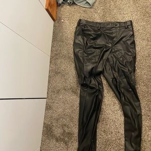 Leather pants